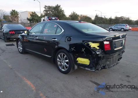 2007 Lexus Ls 460 z USA, uszkodzony, nr VIN JTHBL46F175038450